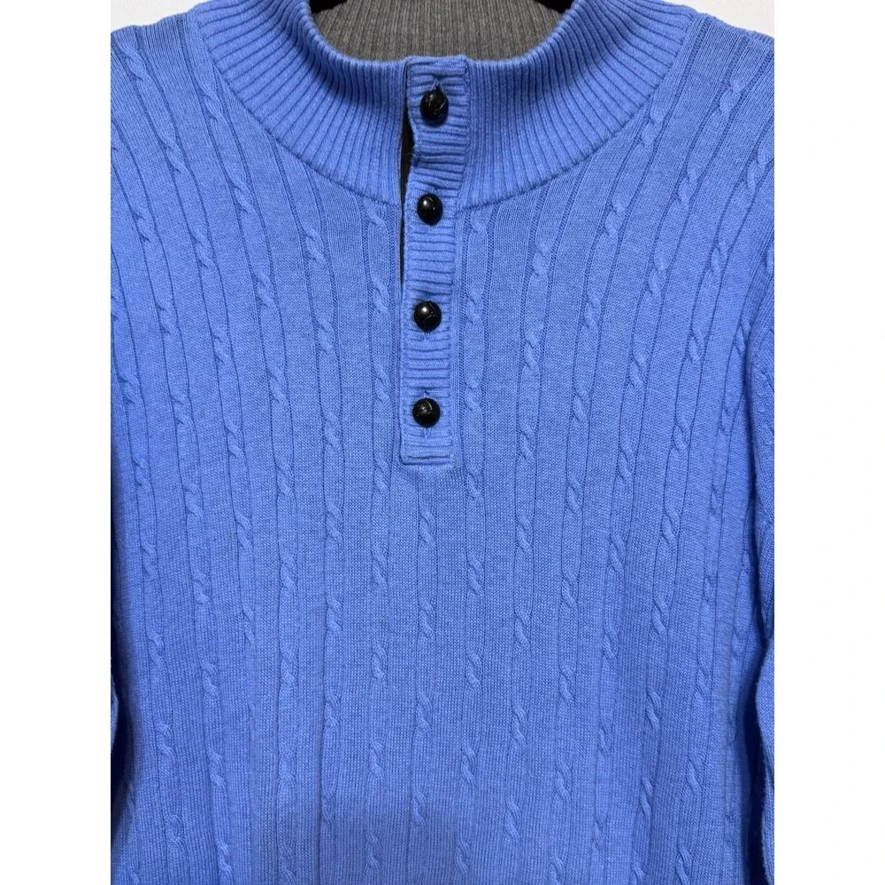Pell & Co Old Money Cable Knit‎ Cashmere Blend Sweater Mens XL Fisherman Preppy